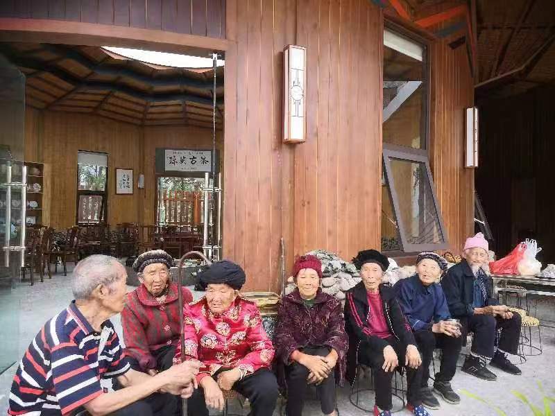 云南省临沧市凤庆县百岁老人和琼英古茶的未了缘