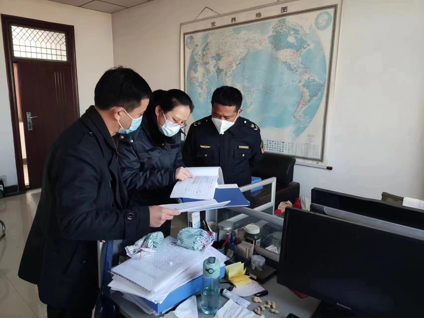 梁山县分局​昼巡不停、夜查不松！开展秋冬季监督帮扶实战练兵