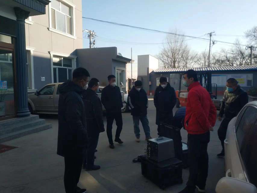 保定市生态环境局唐县分局开展挥发性有机物检测设备现场教学活动
