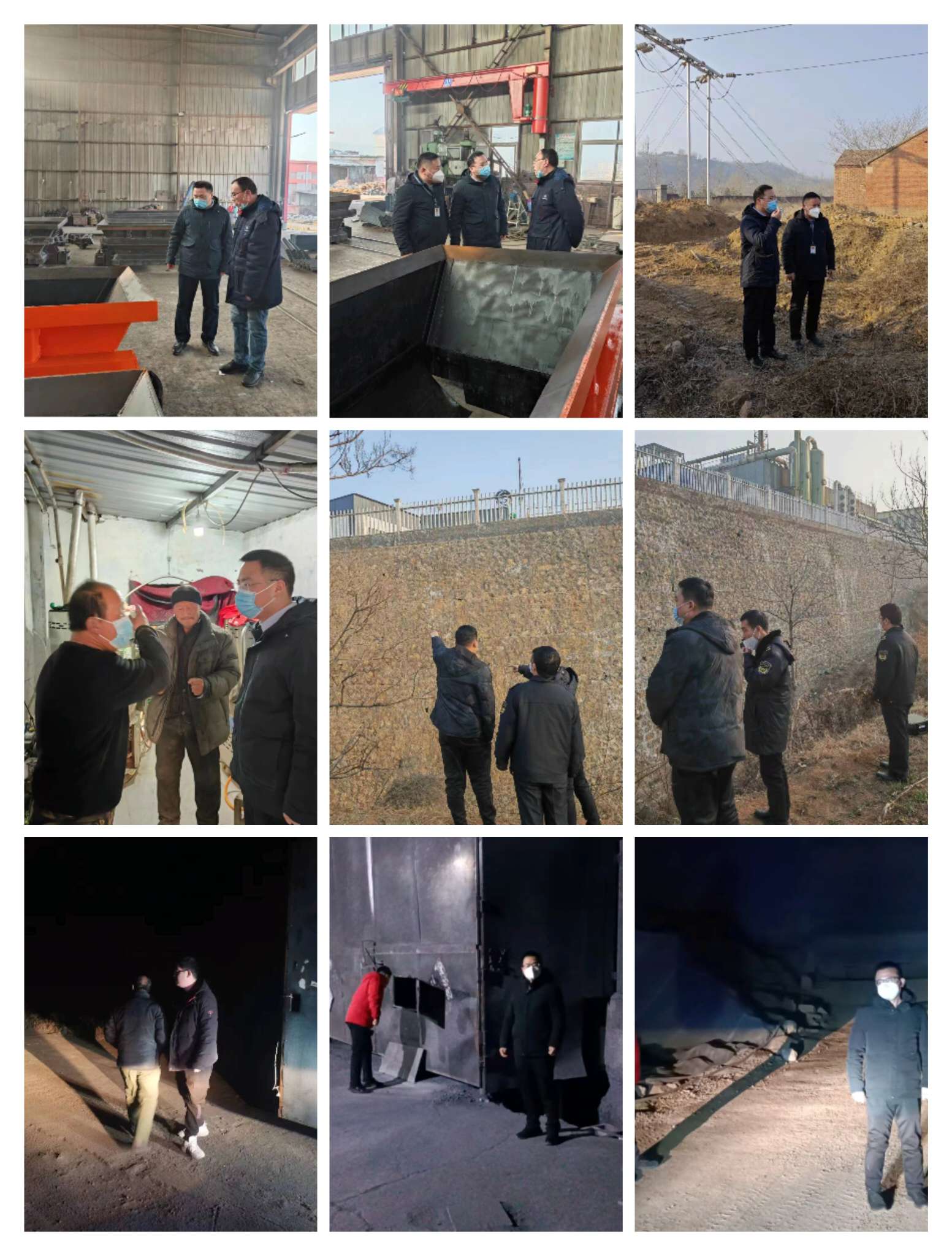 12月28日，鹤壁市生态环境局鹤山分局执法人员先后到辖区内化工重点企业、供气企业