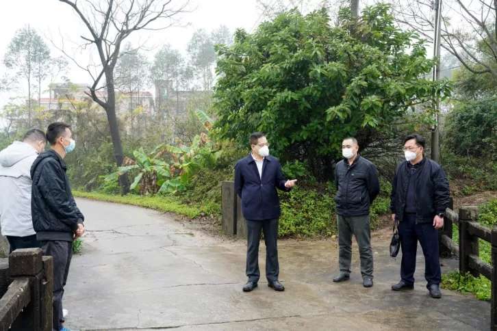 江门市生态环境局局长廖辉文带队赴恩平、开平检查调研潭江分段治理和安全生产工作
