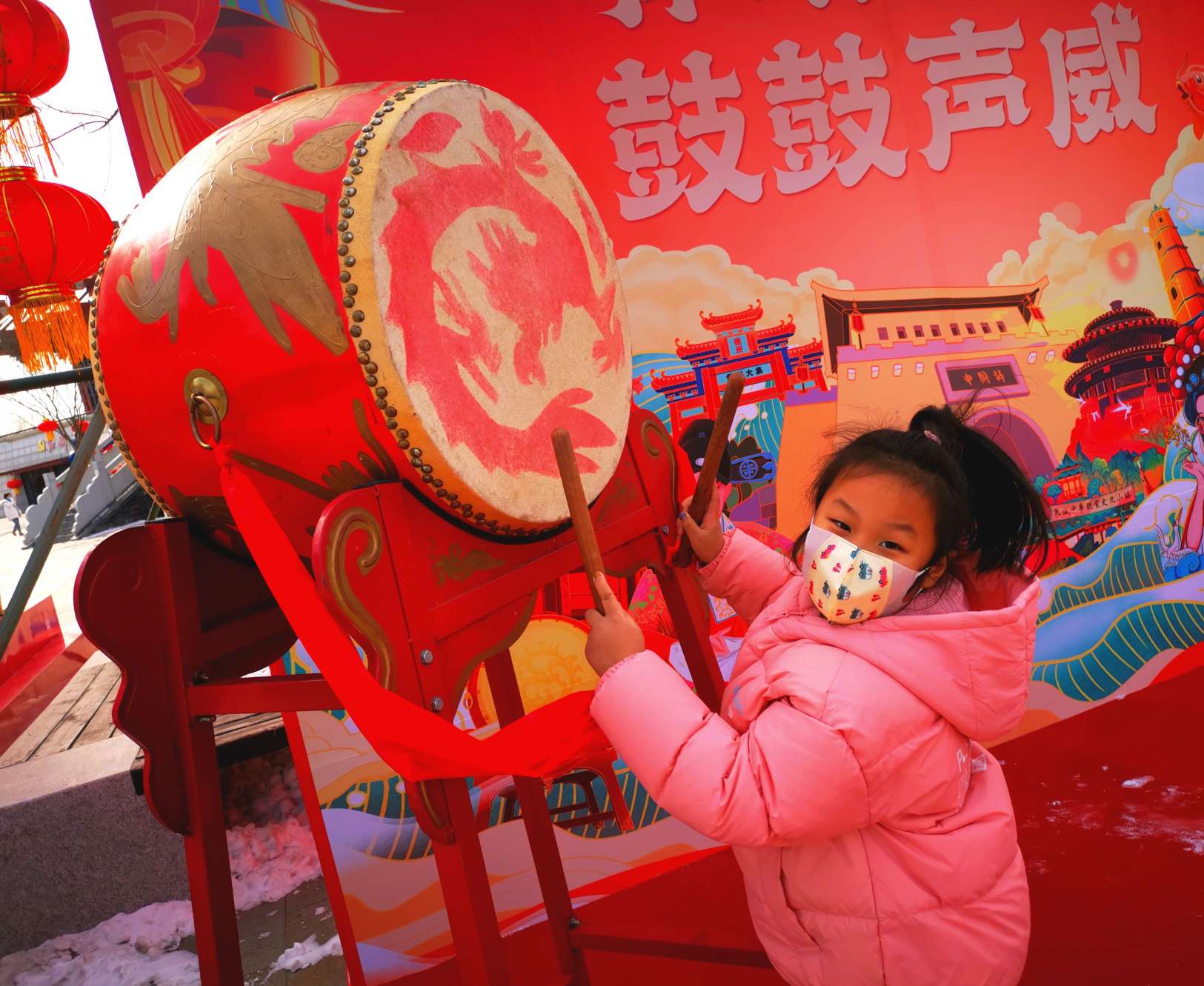 齐河：打鼓庆新年！